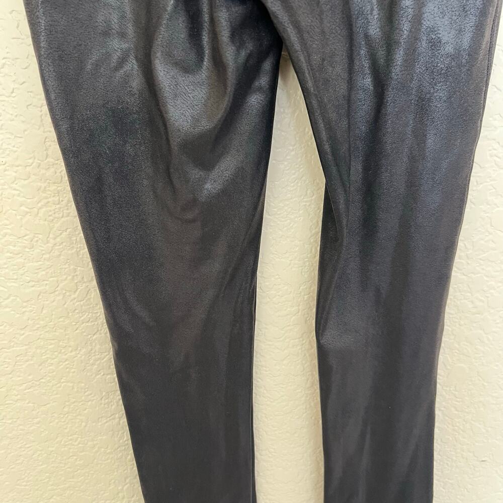 Spanx Faux Leather Leggings Black High Rise Shaping Slimming XS Women Pants - Picture 12 of 15